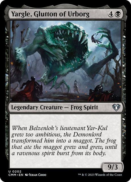 Yargle, Glutton of Urborg (202) - Commander Masters (CMM)