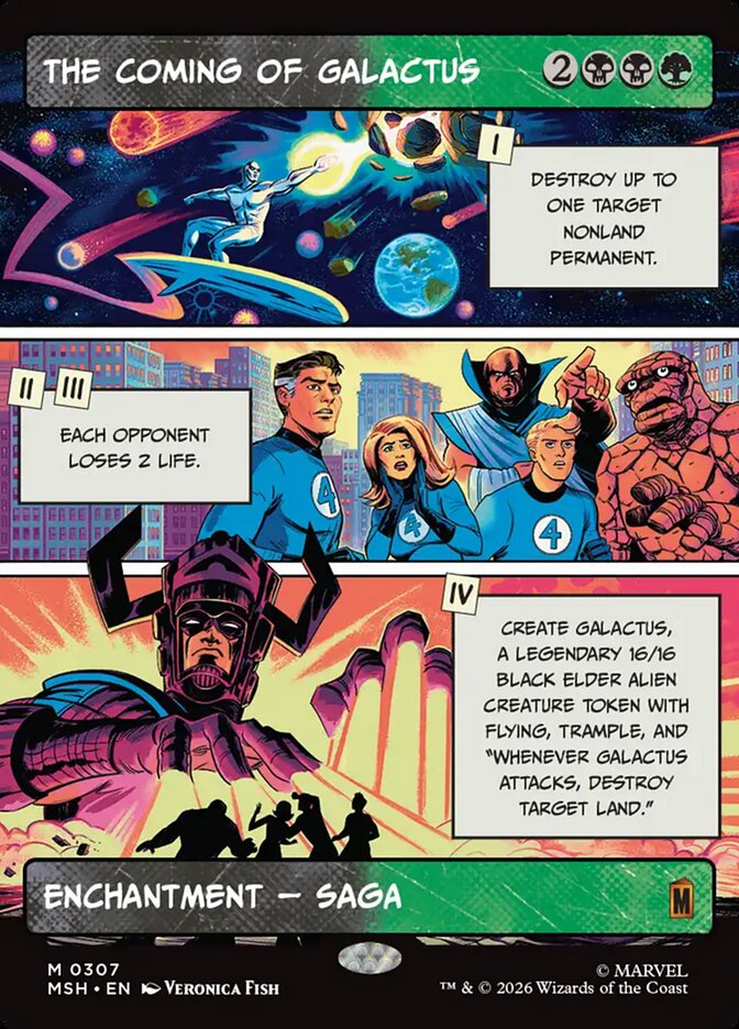The Coming of Galactus (307) - Marvel Super Heroes (MSH)