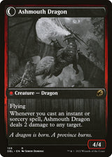 Smoldering Egg // Ashmouth Dragon (159) - Innistrad: Double Feature (DBL)