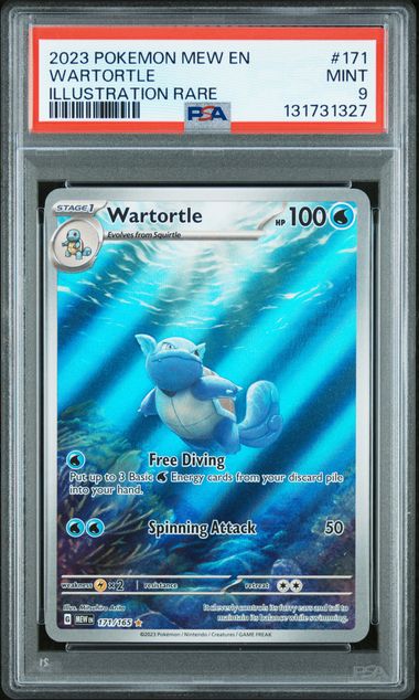 Wartortle #171 - [Graded PSA 9] SV: Scarlet & Violet 151 (MEW)