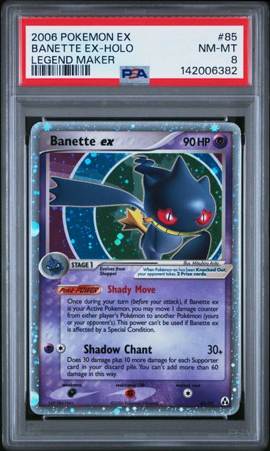 Banette ex #85 - [Graded PSA 8] Legend Maker (LM)