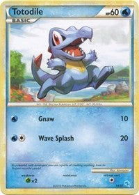 Totodile (#14) (14) - HGSS Trainer Kit: Gyarados & Raichu (PR)