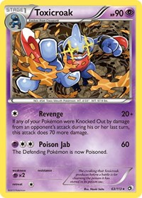 Toxicroak (63) - Legendary Treasures (LTR)
