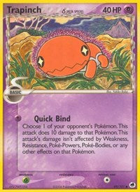 Trapinch Delta Species (69) - EX Dragon Frontiers (DF)