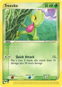 Treecko (80) - EX Dragon (DR)