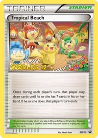 Tropical Beach BW50 Worlds 12 (BW50) - Black and White Promos (PR)
