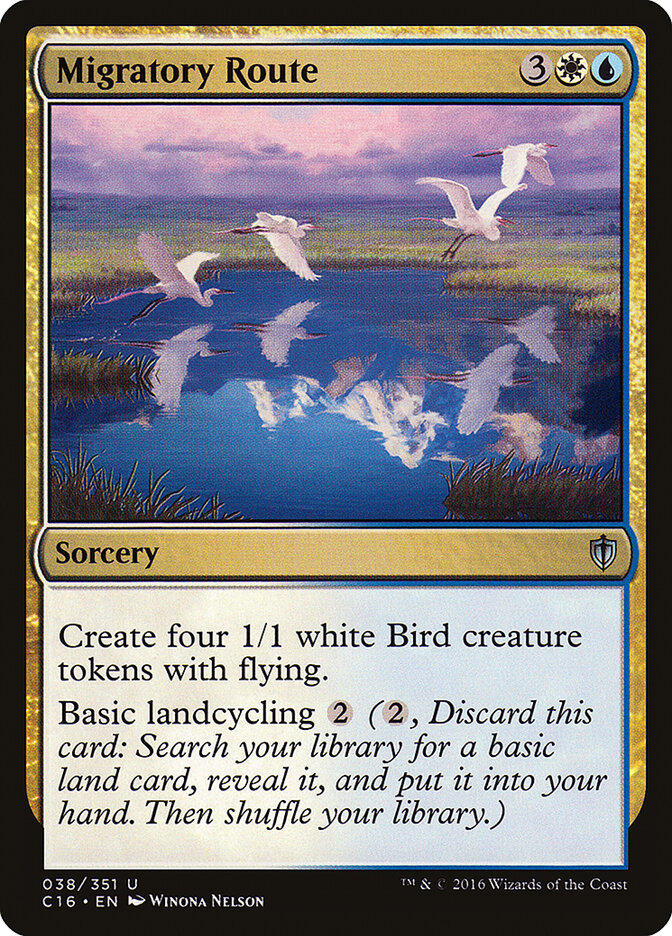 Migratory Route (38) - Commander 2016 (C16)