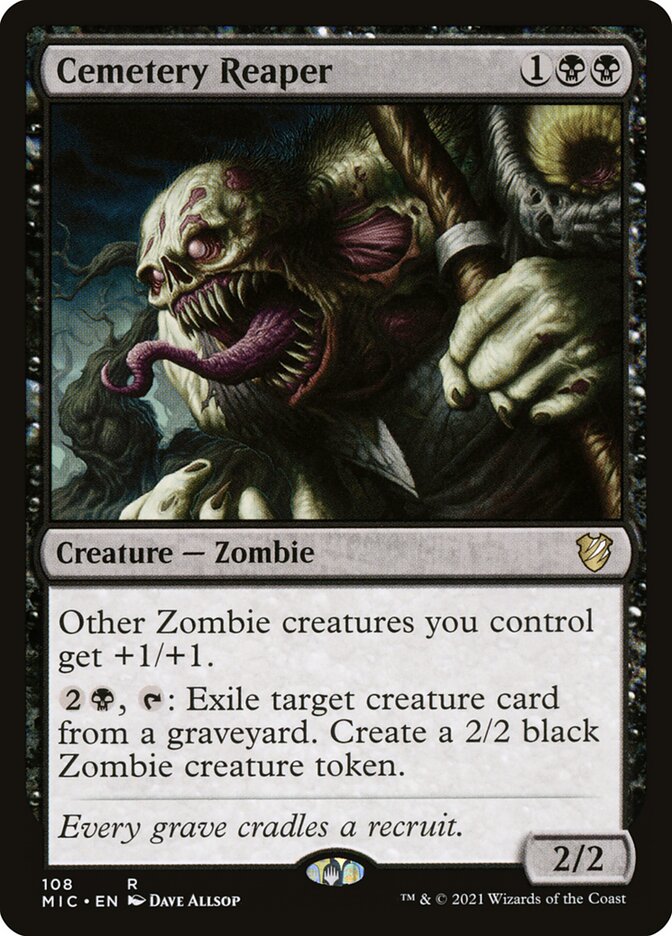 Cemetery Reaper (108) - Midnight Hunt Commander (MIC)