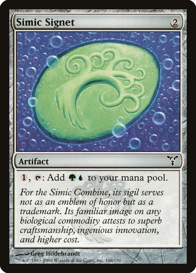 Simic Signet (166) - Dissension (DIS)