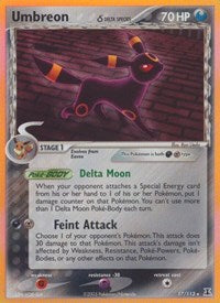 Umbreon Delta Species (17) - EX Delta Species (DS)