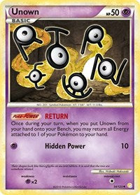 Unown (54) - HeartGold SoulSilver (HS)