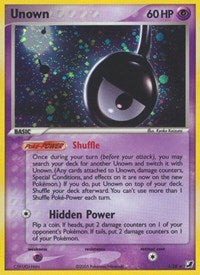 Unown Holo Rare (!) - EX Unseen Forces (UF)