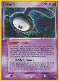 Unown E (E) - EX Unseen Forces (UF)