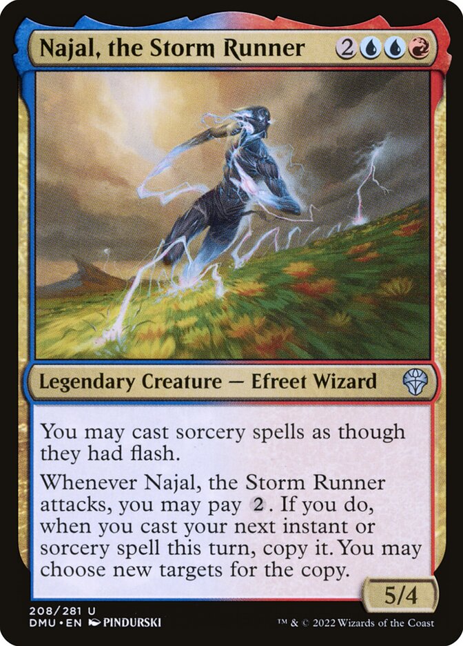 Najal, the Storm Runner (208) - Dominaria United (DMU)