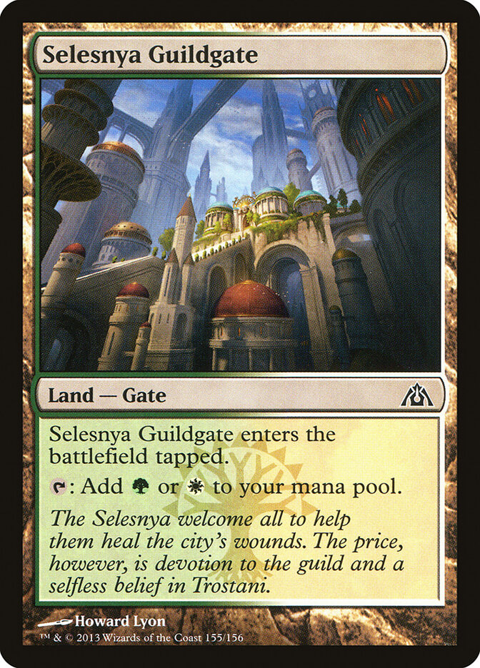 Selesnya Guildgate (155) - Dragon's Maze (DGM)