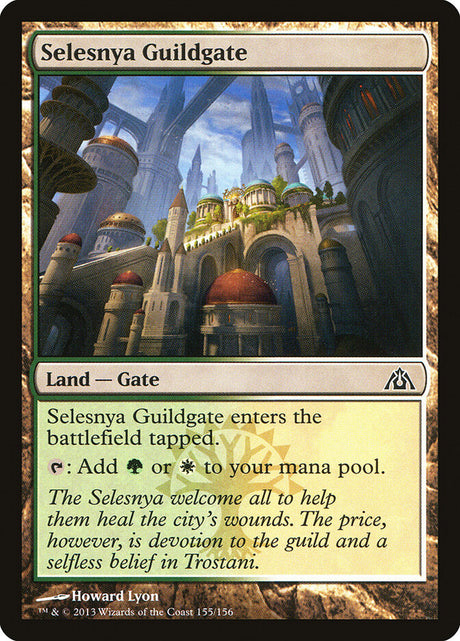 Selesnya Guildgate (155) - Dragon's Maze (DGM)