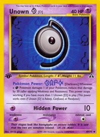 Unown D (47) - Neo Discovery (N2)