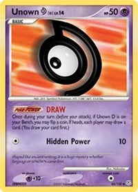 Unown D (68) - Diamond and Pearl (DP)