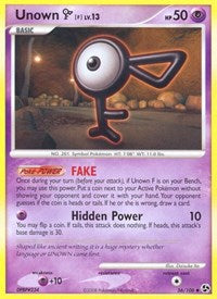 Unown F (56) - Great Encounters (GE)