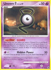 Unown G (57) - Great Encounters (GE)