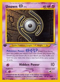 Unown H (28) - Neo Destiny (N4)