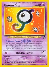 Unown J (38) - WoTC Promo (PR)