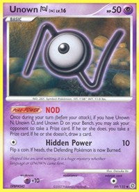 Unown N (69) - Secret Wonders (SW)