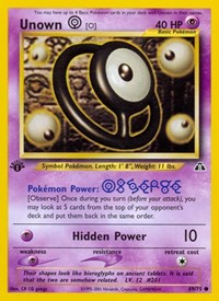 Unown O (69) - Neo Discovery (N2)