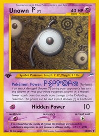 Unown P (58) - Neo Destiny (N4)