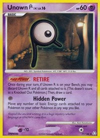 Unown R (77) - Legends Awakened (LA)