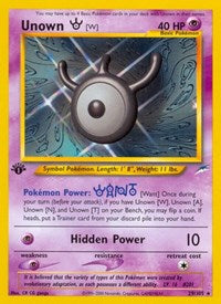 Unown W (29) - Neo Destiny (N4)