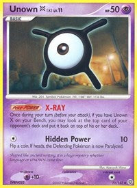 Unown X (71) - Secret Wonders (SW)