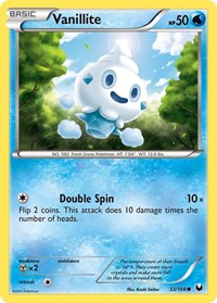 Vanillite (33) - Dark Explorers (DEX)