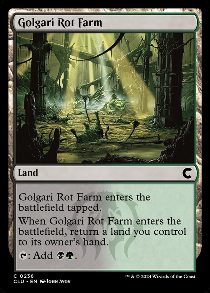 Golgari Rot Farm (236) - Ravnica: Clue Edition (CLU)