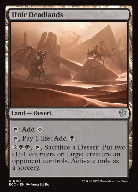Ifnir Deadlands (153) - Lorwyn Eclipsed Commander (ECC)