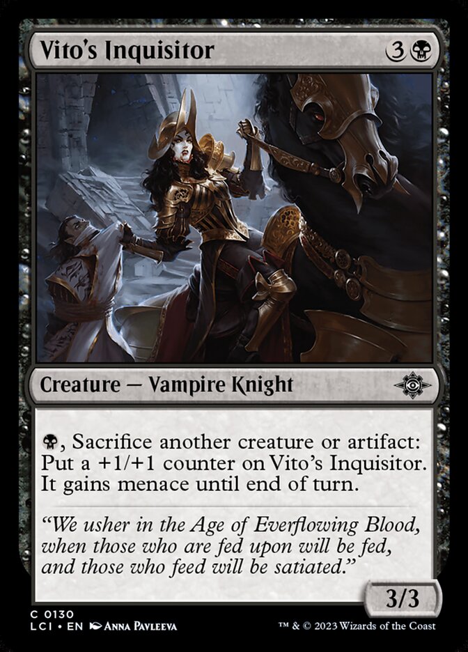 Vito's Inquisitor (130) - The Lost Caverns of Ixalan (LCI)