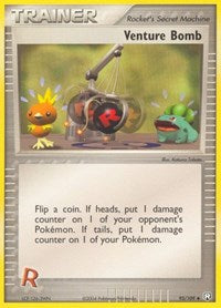 Venture Bomb (93) - EX Team Rocket Returns (RR)