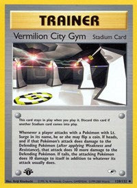 Vermilion City Gym (120) - Gym Heroes (G1)