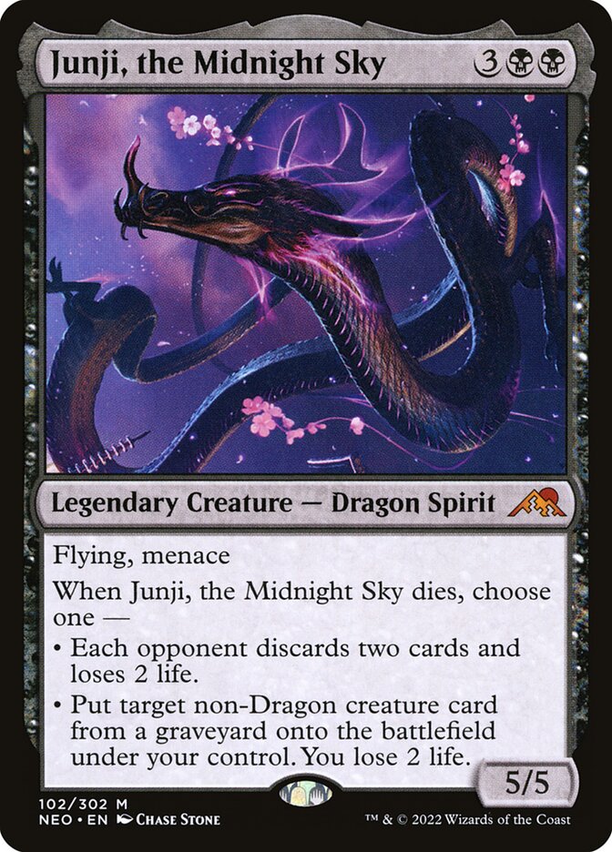 Junji, the Midnight Sky (102) - Kamigawa: Neon Dynasty (NEO)