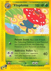 Vileplume (43) - Aquapolis (AQ)