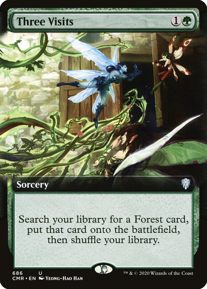 Three Visits (686) - Commander Legends (CMR)