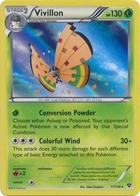 Vivillon High Plains Orange (17) - XY Base Set (XY)