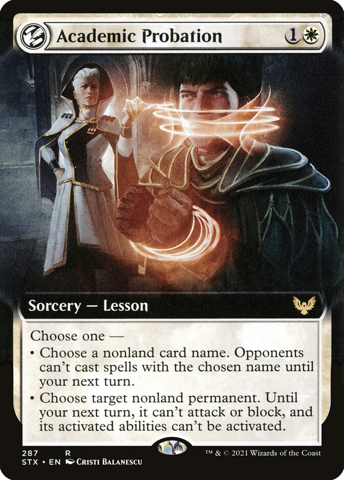 Academic Probation (287) - Strixhaven: School of Mages (STX)