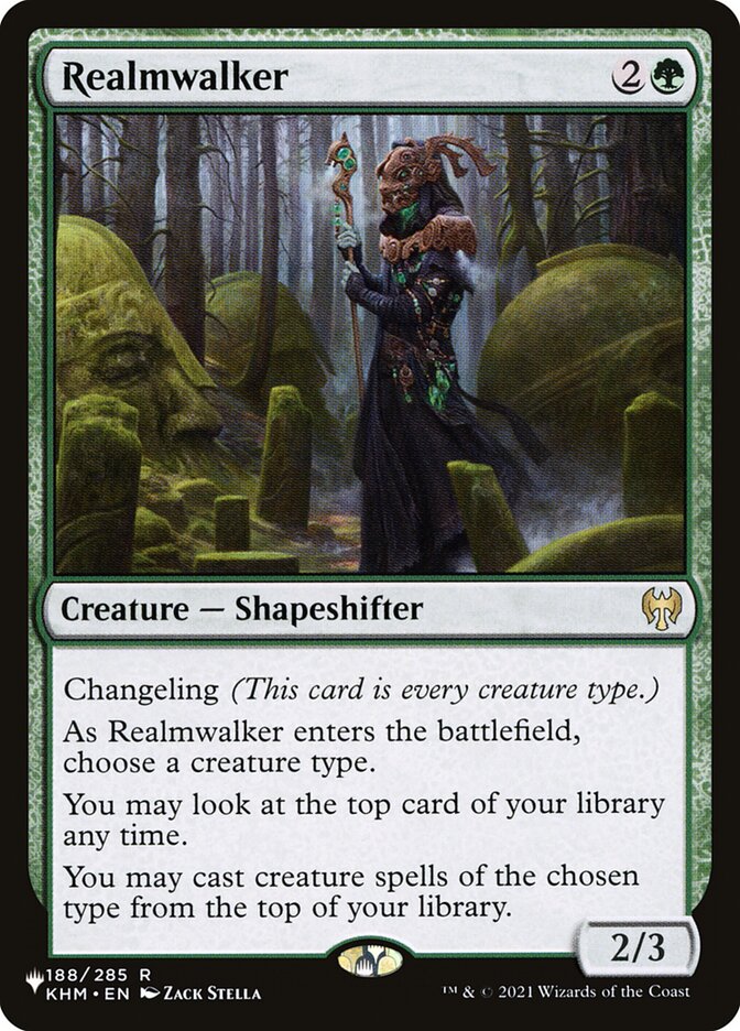 Realmwalker (KHM-188) - The List (PLST)