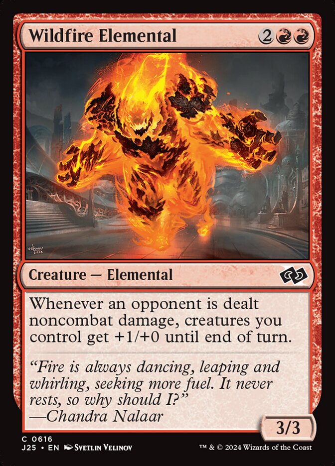 Wildfire Elemental - Foundations Jumpstart (J25)