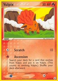Vulpix (81) - EX Hidden Legends (HL)