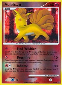 Vulpix Shiny (SH6) - Platinum (PL)