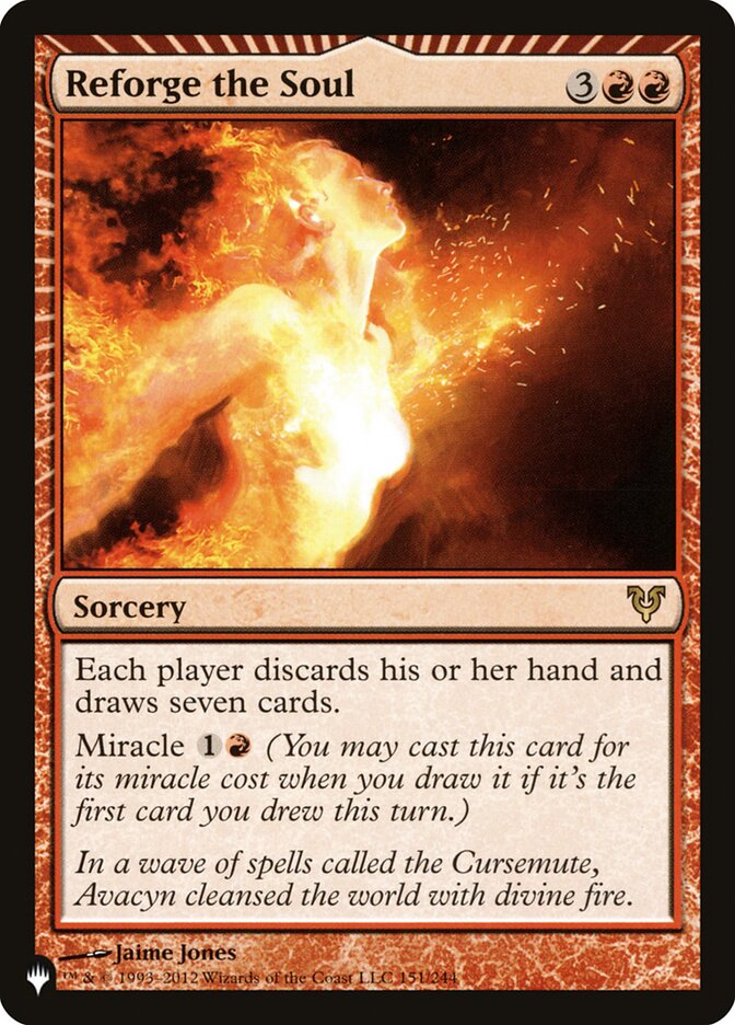 Reforge the Soul (AVR-151) - The List (PLST)