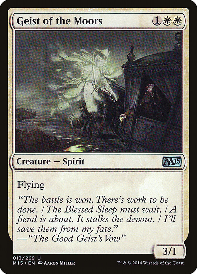 Geist of the Moors (13) - Magic 2015 (M15)