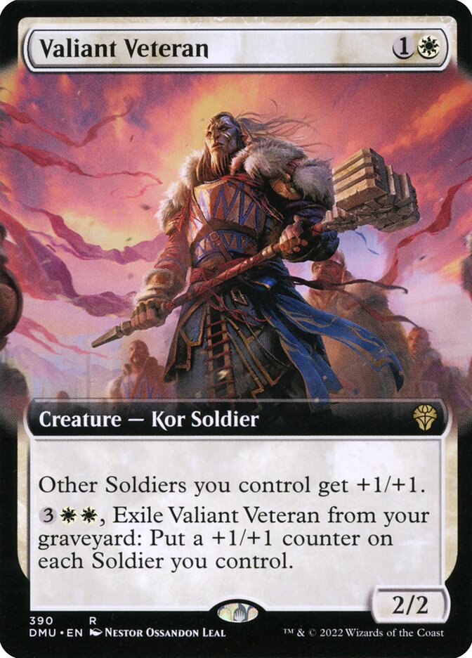 Valiant Veteran (390) - Dominaria United (DMU)